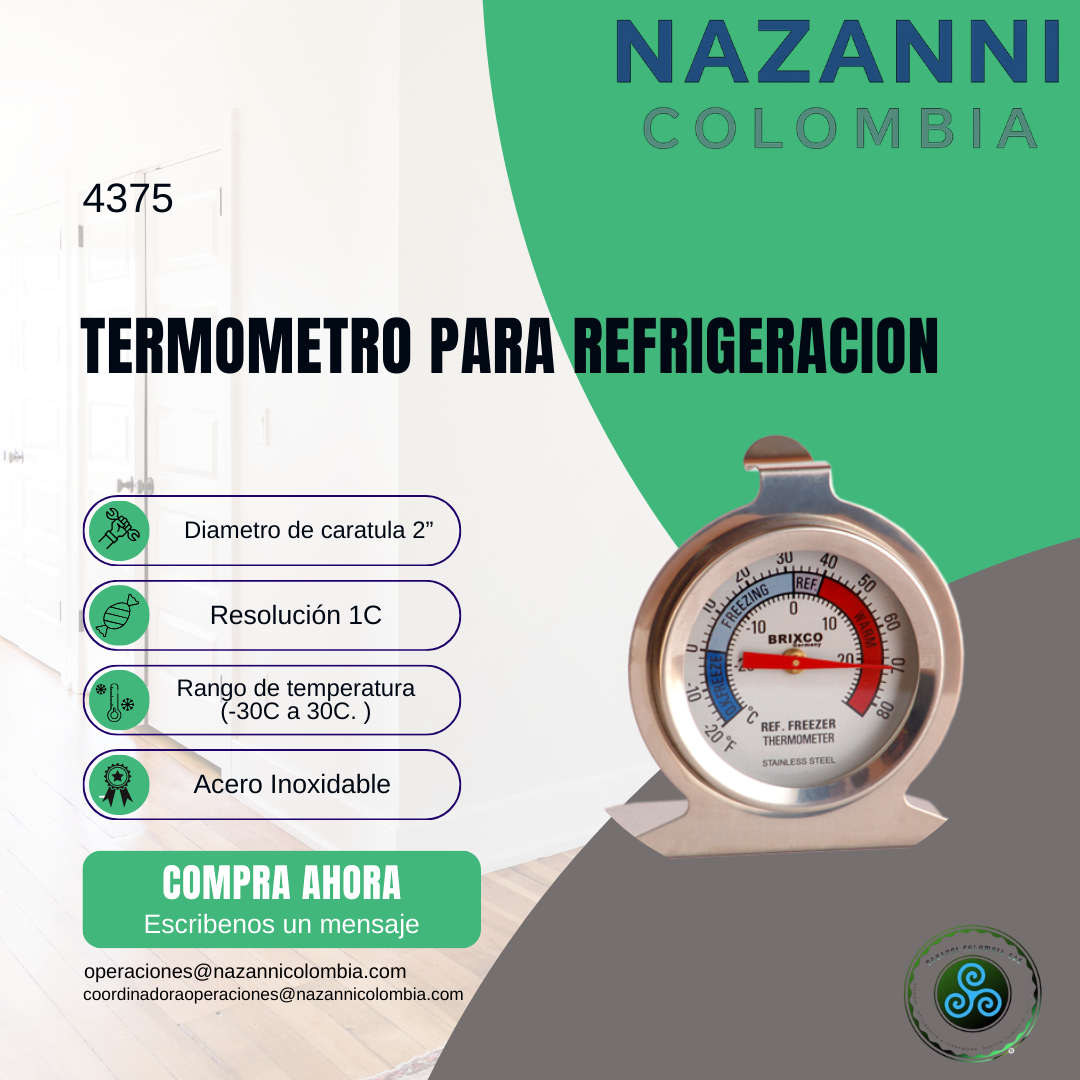 termometro para refrigeracion 4375