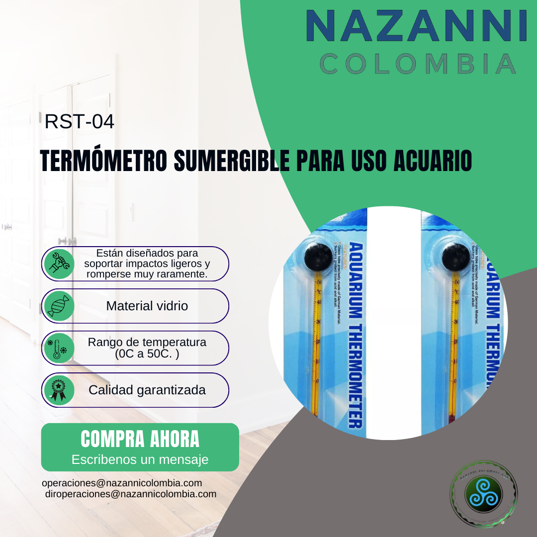 termometro sumergible para acuario